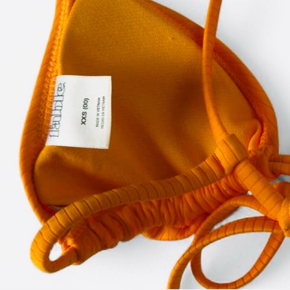 Wild Fable Ribbed Triangle String Bikini Top - Picture 4 of 6